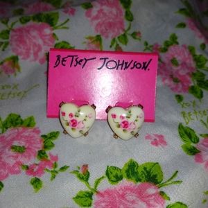Betsey Johnson earrings